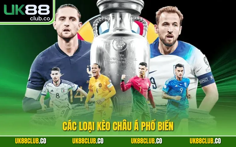 Các loại kèo châu Á phổ biến