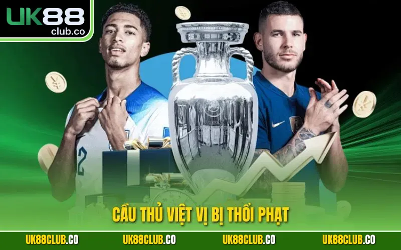 Cầu thủ việt vị bị thổi phạt