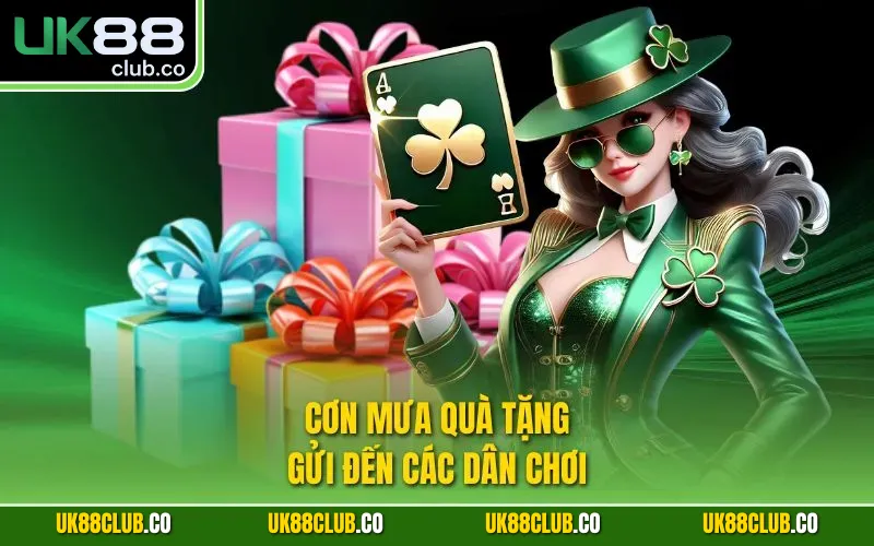 Cơn mưa quà tặng gửi đến các dân chơi 