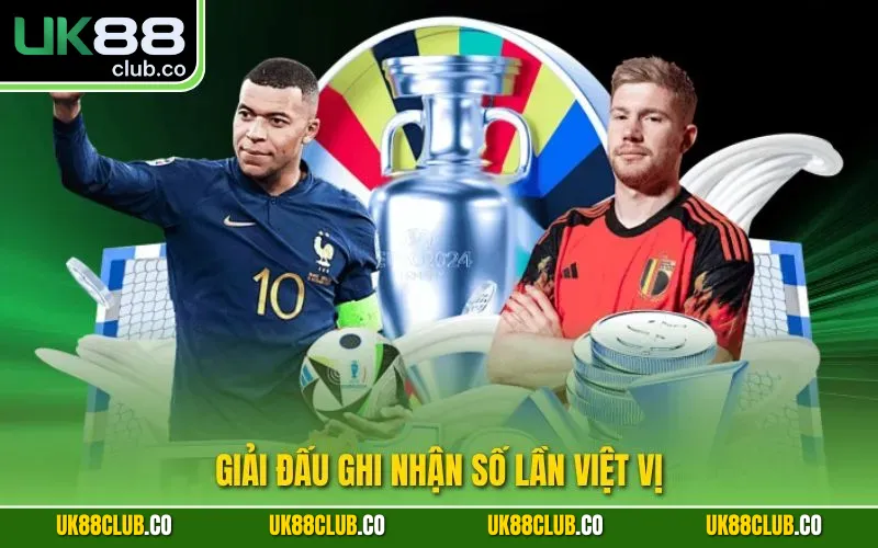 Giải đấu ghi nhận số lần việt vị