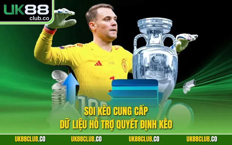 Soi kèo cung cấp dữ liệu hỗ trợ quyết định kèo