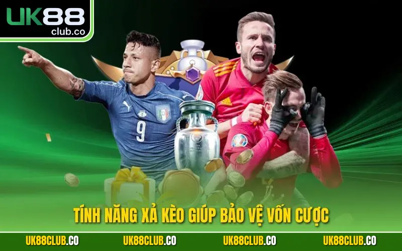 Tính năng xả kèo giúp bảo toàn lợi nhuận