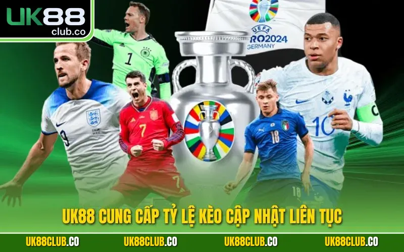 UK88 cung cấp tỷ lệ kèo cập nhật liên tục